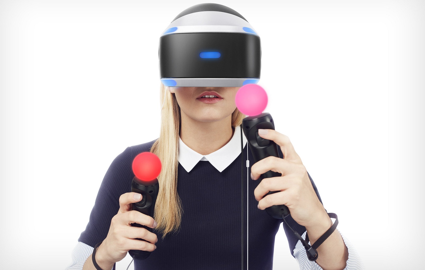 Порівняння VR-шоломів Sony Playstation VR, Oculus Rift і HTC Vive за характеристиками:
